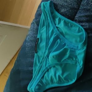 Andrew Christian bikini swimsuit, teal, size small